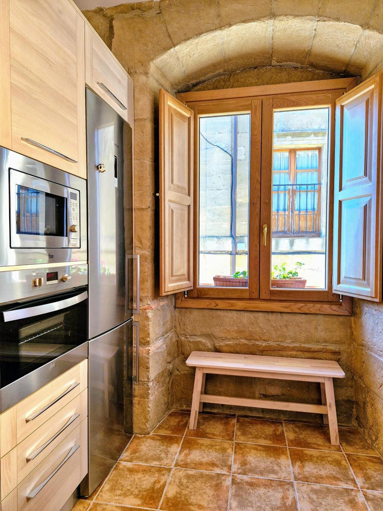 Apartmán Casa De La Tia Irene Briñas Exteriér fotografie