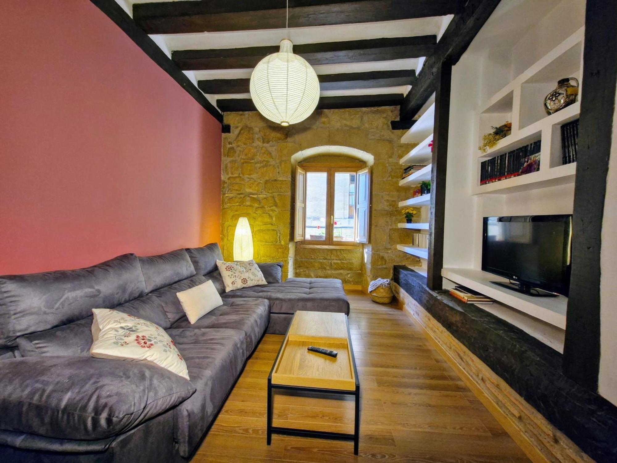 Apartmán Casa De La Tia Irene Briñas Exteriér fotografie
